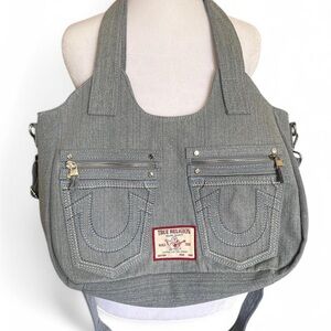 Y2K True Religion Denim Shoulder Bag 🎀